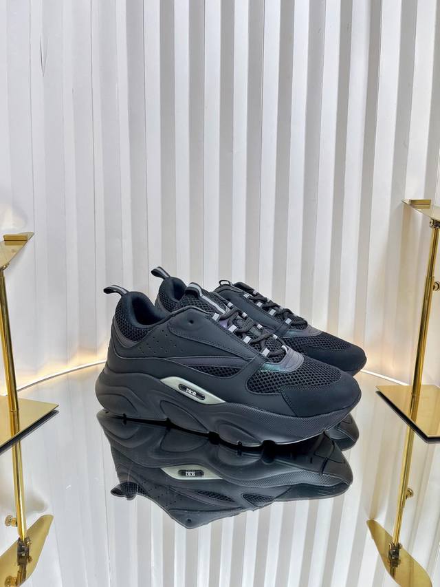 Dior 迪奥 经典款 B22情侣款系列 网面 休闲 运动鞋 老爹鞋原版购入开发 做货 国外超火的D家 运动 老爹鞋 东莞原厂市场最高品质 原版爆拆 完美复刻，
