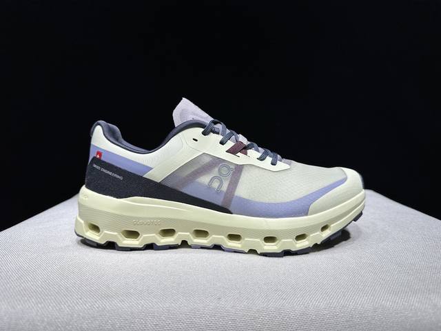 顶级版本On昂跑 The Cloudvista 2 waterproof 织物 舒适百搭 减震透气轻便 低帮 生活休闲鞋。桑葚紫瑞士高性能运动品牌on打造的此系