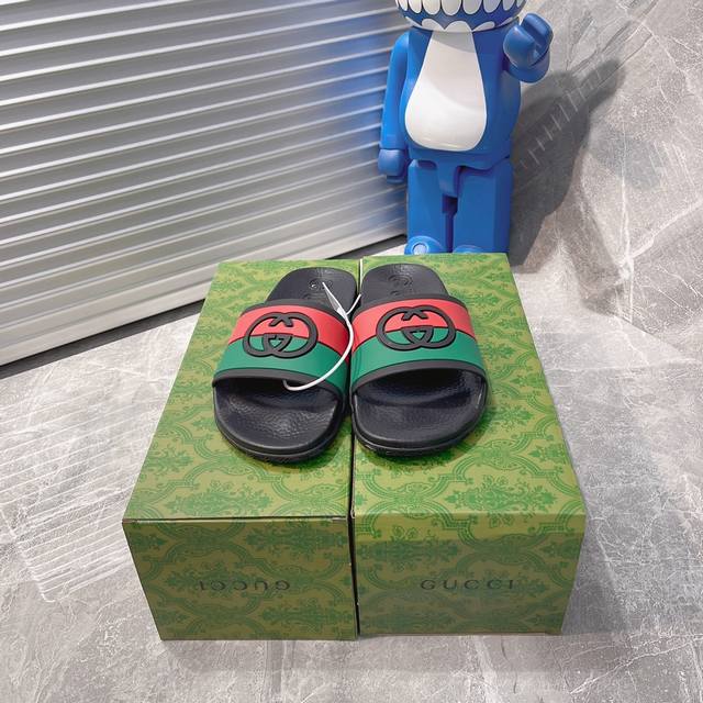 出厂价 古奇官网1:1情侣爆款拖鞋热卖常年有货原版原材质SIZE ：36-46
