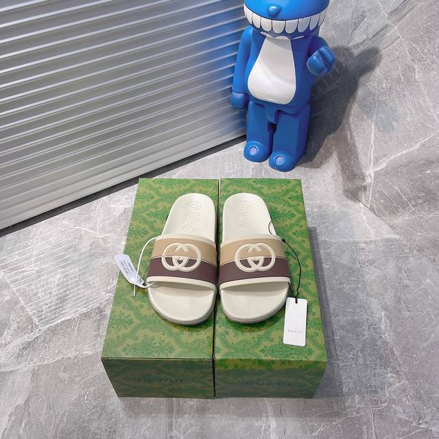 出厂价 古奇官网1:1情侣爆款拖鞋热卖常年有货原版原材质SIZE ：36-46
