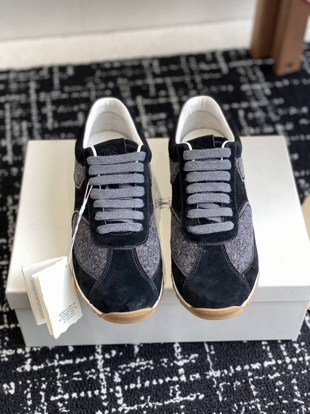代购级 Brunello Cucinelli 25ss最新 Bc 系带 德训鞋 休闲鞋 阿甘鞋鞋面进口麂皮 进口牛皮 内里进口羊毛 羊皮里 0.5mm圆形冲孔设