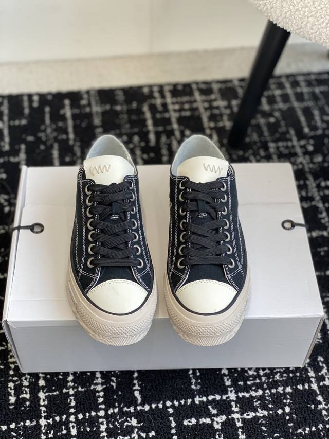 代购级 VISVIM SKAGWAY LO CANVAS 25ss帆布鞋，常规款 SKAGWAY LO 时隔多季重新回归！连着做了几 厚底和做旧，低帮的 SKA
