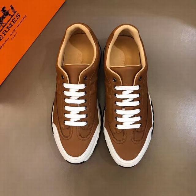 Hermès-爱马仕 官网同步 专柜品质 法国巴黎走秀款 简约经典 进口原版面料 原版大底 尺码 size :38-44 L3