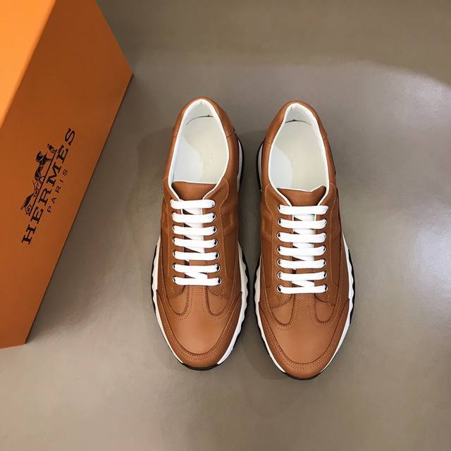 Hermès-爱马仕 官网同步 专柜品质 法国巴黎走秀款 简约经典 进口原版面料 原版大底 尺码 size :38-44 L3
