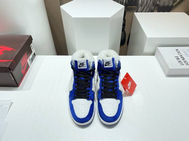 出厂:毛鞋 独家顶级版本 Air Jordan耐克联名23vs秋冬季最新王炸爆款系列 情侣彩色拼毛休闲鞋 唯独一款牛皮拼接纯羊毛的高帮鞋，耐克乔一情侣毛鞋让鞋迷