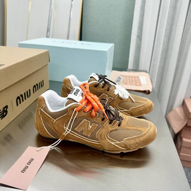 情侣款MiuMiu缪缪 x New Balance NB530 休闲 运动鞋 阿甘鞋 德训鞋原版购入开发做货 Miu Miu x New Balance 经典N
