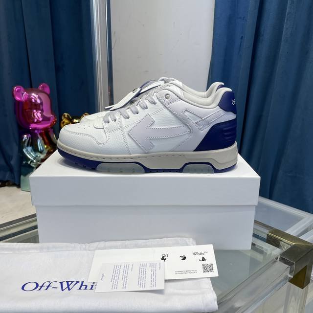 2025莞版官网同步更新配色 Off-White c o Virgil Abloh 杨幂同款Out Of Office Low-top Leather OW联名