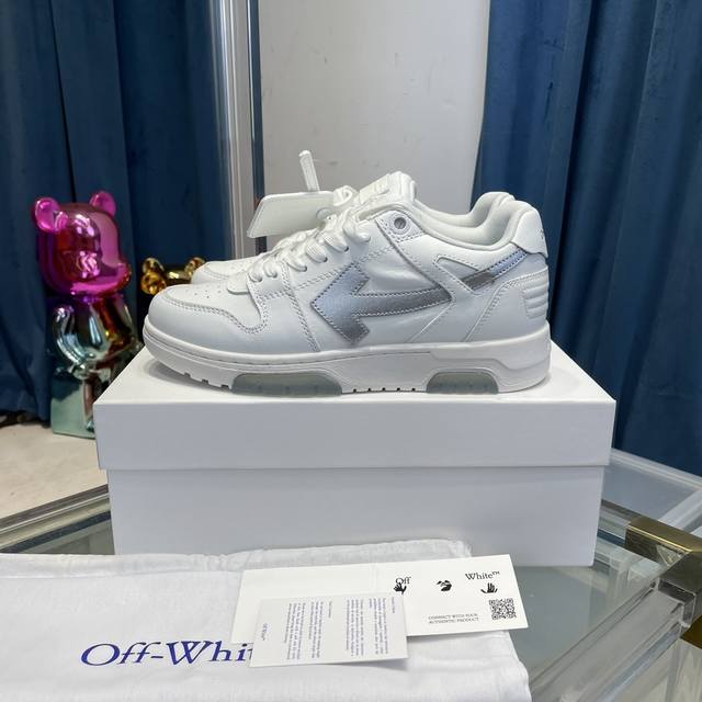 2025莞版官网同步更新配色 Off-White c o Virgil Abloh 杨幂同款Out Of Office Low-top Leather OW联名
