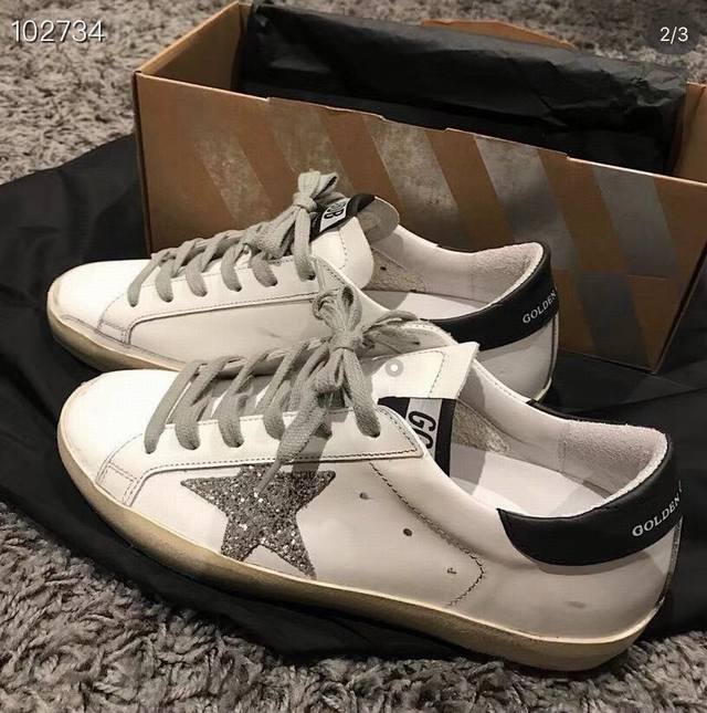 现货长期做货.订单询价 经典黑尾银星情侣款. 代购原版复刻高版本.低端勿扰ggdb star小脏鞋高版本男女情侣款2025新款单鞋Golden Gse Delu