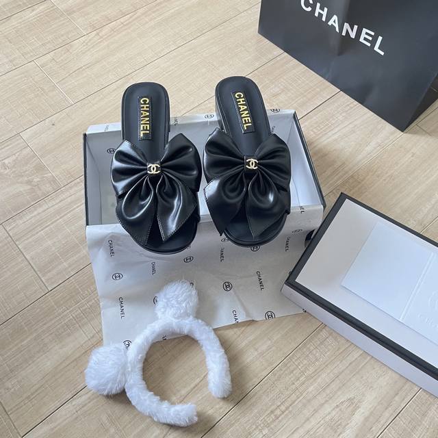 出厂： CHANEL 香奈儿 2025顶级专柜 早春新款官网上新 独家首发 香奈儿CHANEL25SS 早春小香风系列拖鞋 CHAENL 拖鞋 CHANEL鞋控