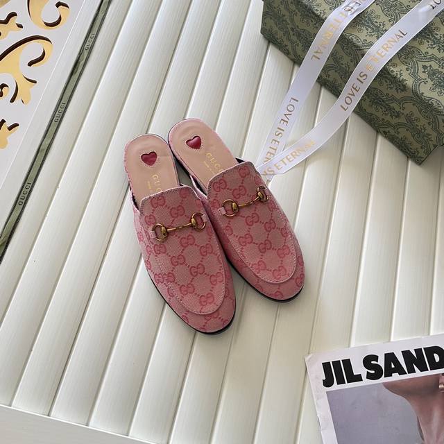 出厂： GUCCI 古驰2025顶级专柜 新款限定官网上新 独家首发 GUCCI 古驰 25SS 经典全系半拖 单鞋 一脚蹬 毛半拖 Gucci半拖 Gucci